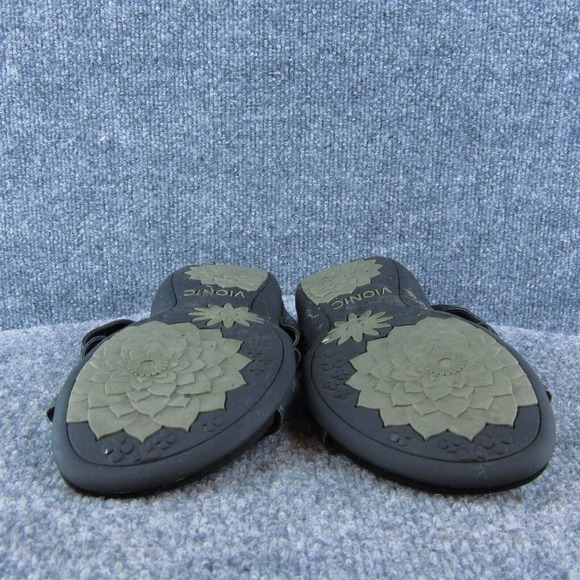 Vionic Amber Women Gladiator Sandal Shoes Black Synthetic Size 6 Wide - Picture 9 of 10